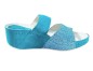 Mobile Preview: Damenpantoffel Dr.Feet in Blau