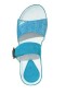 Mobile Preview: Damenpantoffel Dr.Feet in Blau