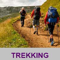 Info Kachel Trekking Schuhe